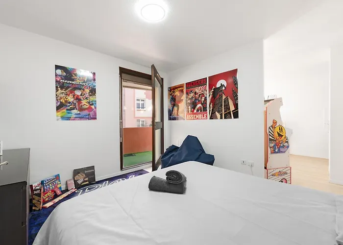 Gaming Flat A Centre Avec Parking Gratuit Appartement